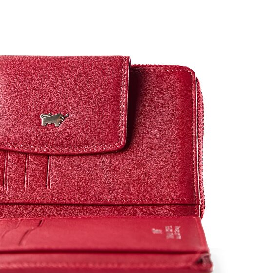 Braun Büffel Golf 3.0 Wallet RFID protection Leather 14 cm