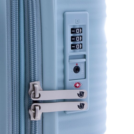 Gladiator 0800 4 wheels Trolley 55 cm with expansion pleat