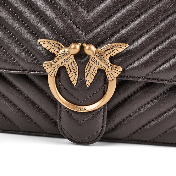PINKO Love One Shoulder bag Genuine Leather 26.5 cm