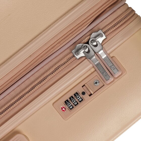 Heys Pastel 4 wheels Suitcase set 3-piece with expansion pleat