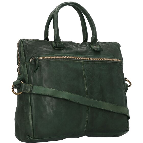Harold's Submarine handbag leather 38 cm laptop compartment