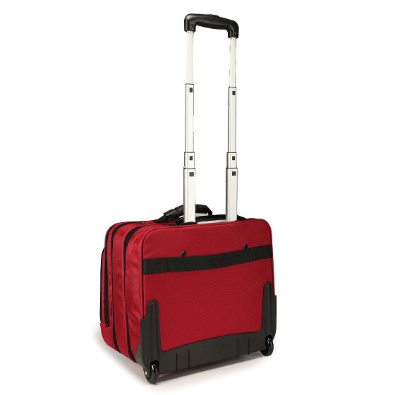 Dermata 2 wheels Wheeled briefcase 38 cm Laptop compartment