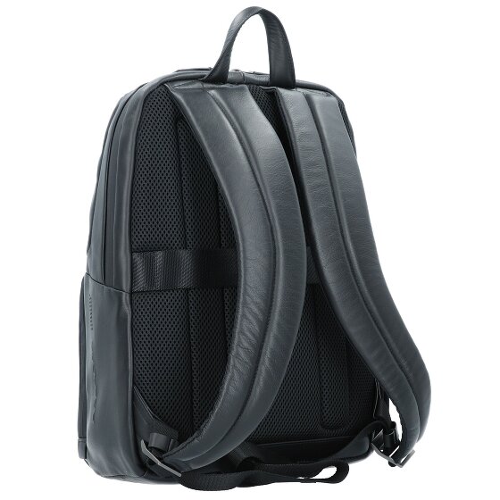 Piquadro Urban backpack leather 39 cm laptop compartment