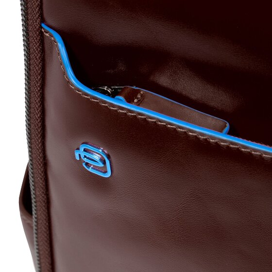 Piquadro Blue Square Daypack Leather 29 cm Laptop compartment