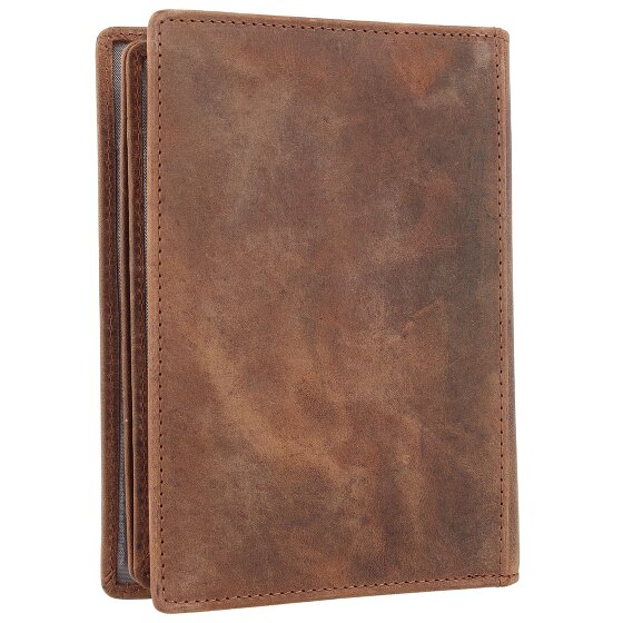 Greenland Nature Montenegro passport case RFID leather 12 cm