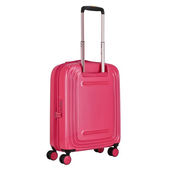 Mandarina Duck Logoduck + Metal 4 wheels Trolley S 55 cm with expansion pleat