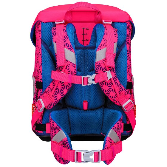 Scout Sunny II Neon Safety School bag set 4-piece