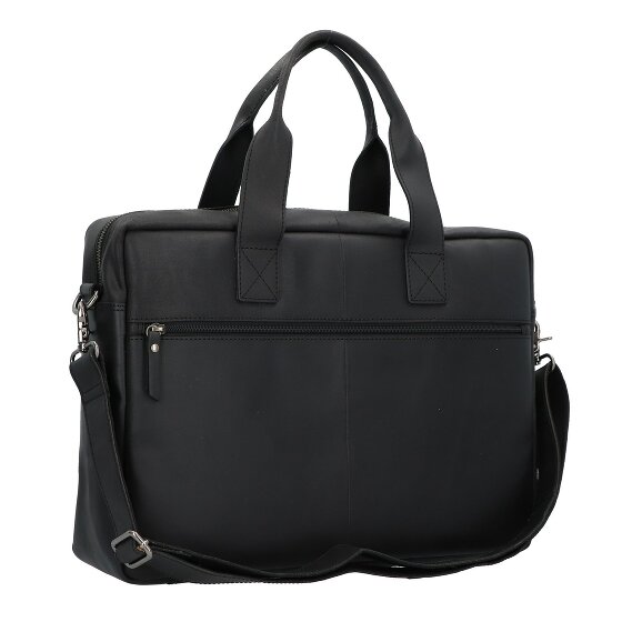 Burkely Vintage River briefcase leather 41 cm laptop compartment