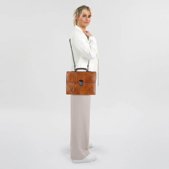 Castelijn & Beerens Rien briefcase RFID leather 39.5 cm laptop compartment