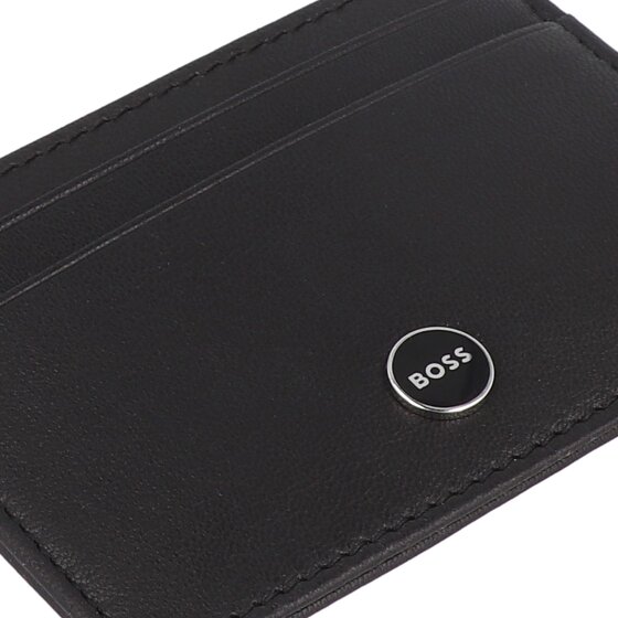 Boss GB Credit card case Leather 10 cm Gift box