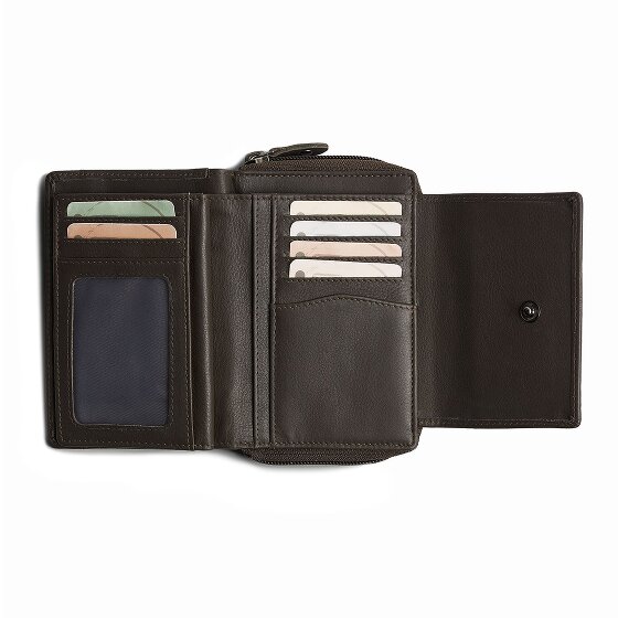 The Chesterfield Brand Orveta Wallet RFID protection Genuine Leather 13 cm