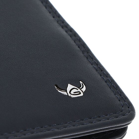Golden Head Polo Credit card case RFID protection Genuine Leather 7.5 cm