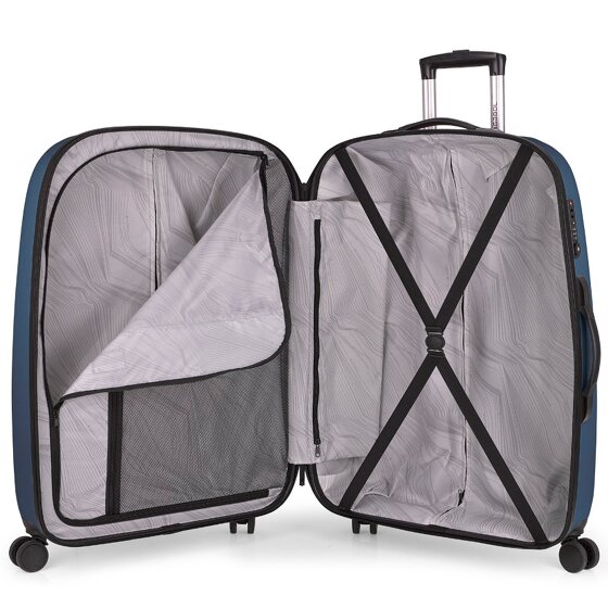 Gabol Paradise XP 4 wheels Trolley L 77 cm with expansion pleat