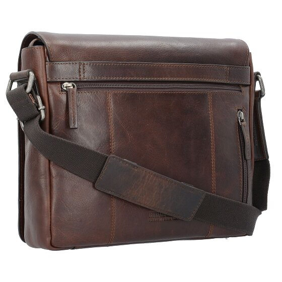 Leonhard Heyden Roma Messenger leather 31 cm laptop compartment