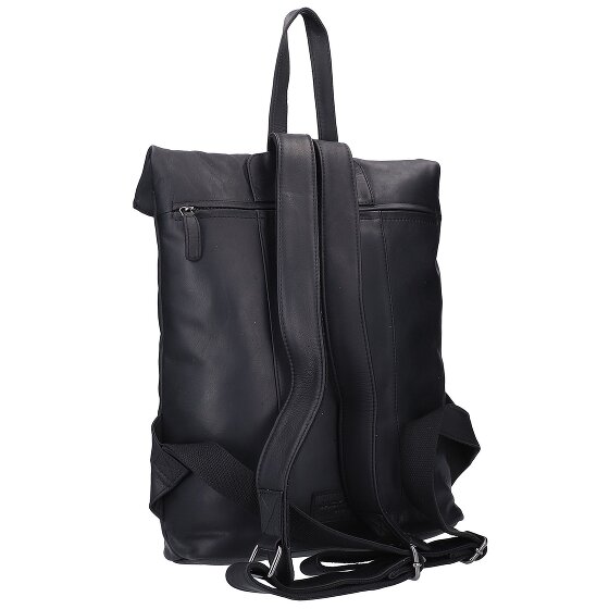 Jack Kinsky Montreal City backpack leather 31 cm