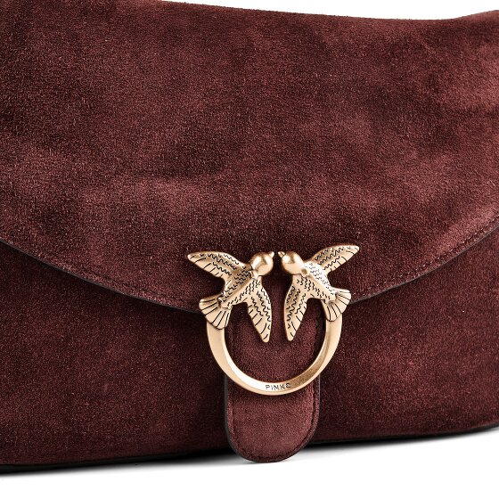 PINKO Love Satchel Classic Shoulder bag Genuine Leather 27 cm