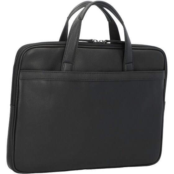 d&n Business Line Briefcase leather 40 cm laptop compartment