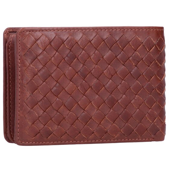 mano Don Luca wallet leather 12 cm