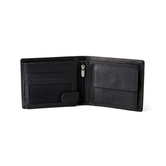Jack Kinsky Porto 101 Wallet RFID protection Genuine Leather 12.5 cm
