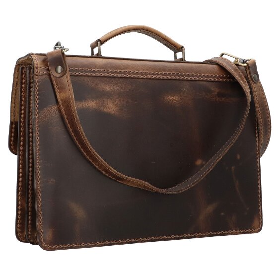 Mika Briefcase leather 38 cm Mika Briefcase leather 38 cm