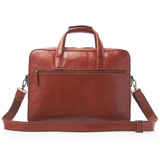 Castelijn & Beerens Ted briefcase leather 41 cm laptop compartment Castelijn & Beerens Ted briefcase leather 41 cm laptop compartment