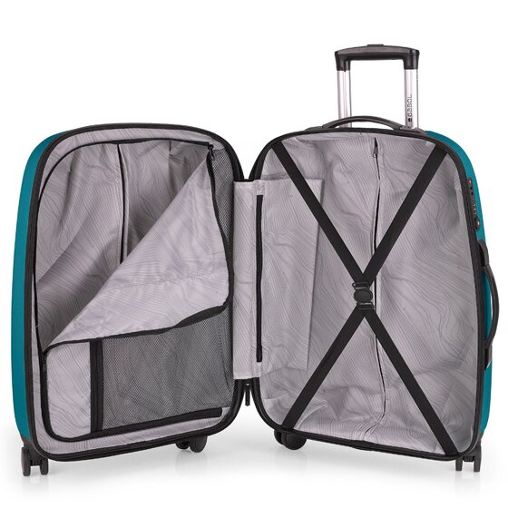 Gabol Paradise XP 4 wheels Suitcase set 3-piece with expansion pleat Gabol Paradise XP 4 wheels Suitcase set 3-piece with expansion pleat