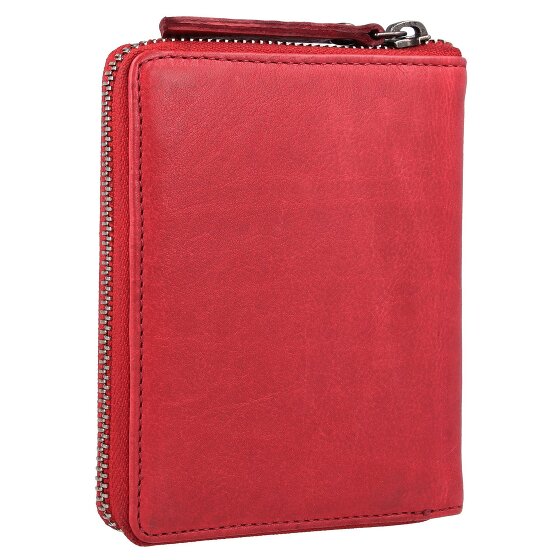 Greenburry Vintage Washed wallet leather 10 cm