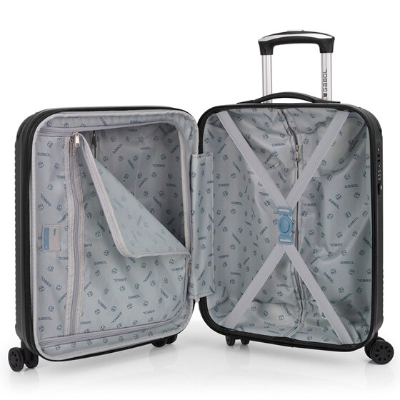 Gabol Balance XP 4 wheels Suitcase set 4-piece with expansion pleat