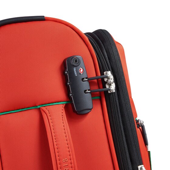 Delsey Paris x Colors Benetton Color Block 4-wheeled cabin trolley 55 cm with expansion fold