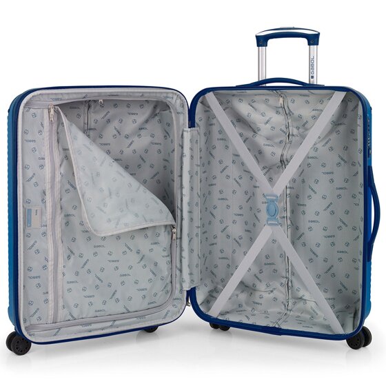 Gabol Balance XP 4 wheels Suitcase set 3-piece with expansion pleat