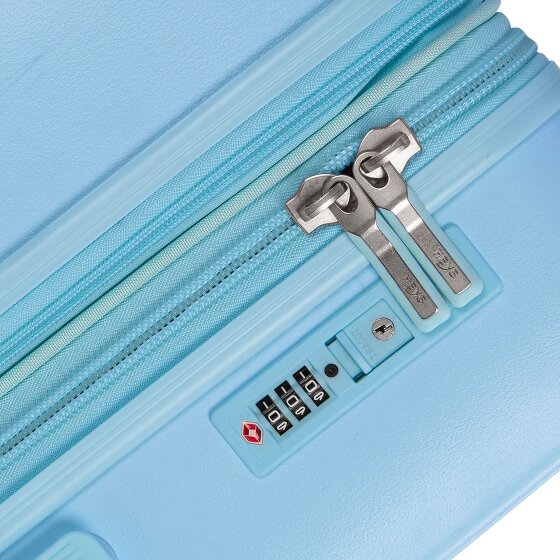 Heys Pastel 4 wheels Suitcase set 3-piece with expansion pleat