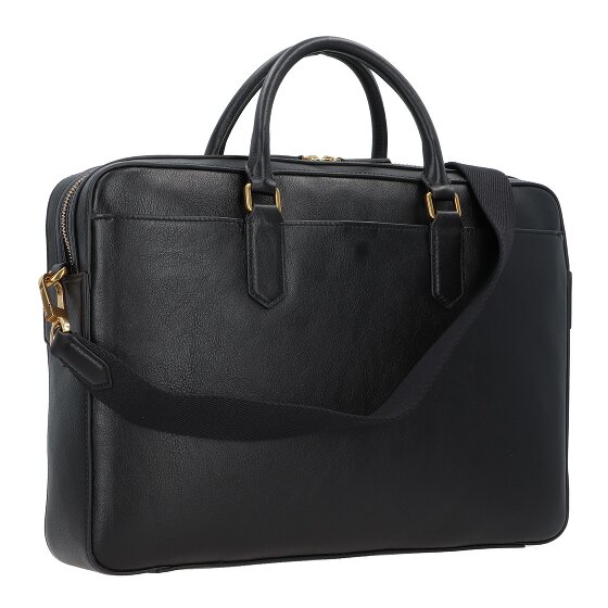 Fossil Asher Briefcase Genuine Leather 40 cm Laptop compartment