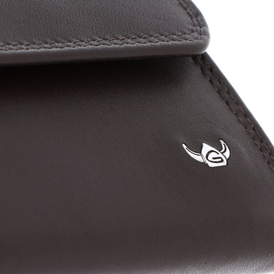 Golden Head Polo Wallet RFID protection Genuine Leather 19.5 cm