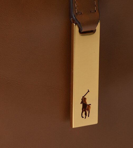 POLO RALPH LAUREN Polo ID Handbag Leather 25 cm