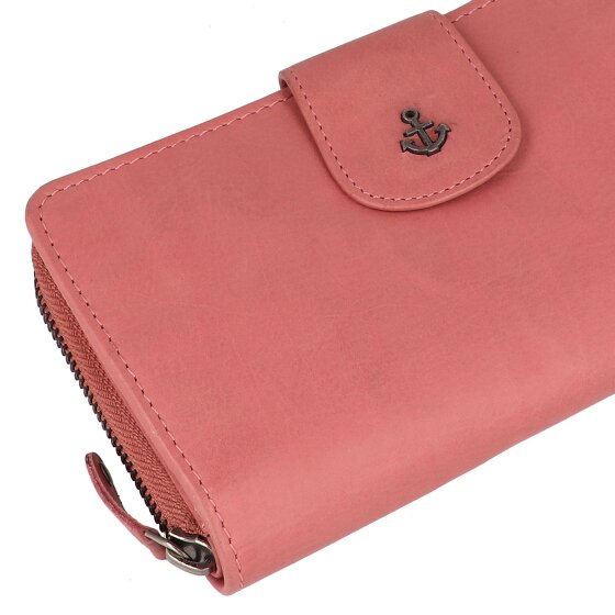Harbour 2nd Anchor Love Felina Wallet RFID protection Leather 19 cm