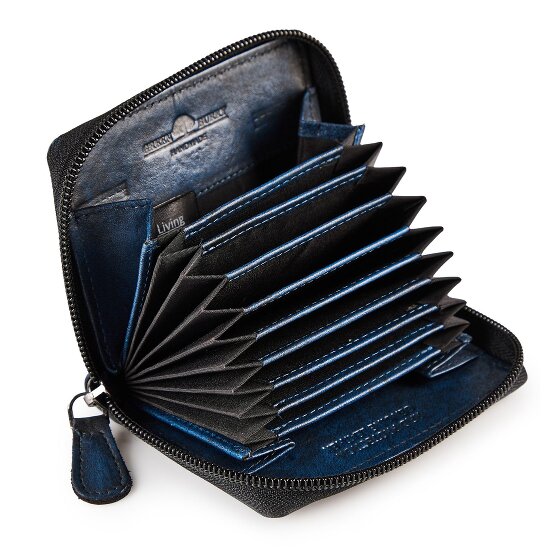 Greenburry Destressed Wallet RFID protection Leather 10.5 cm