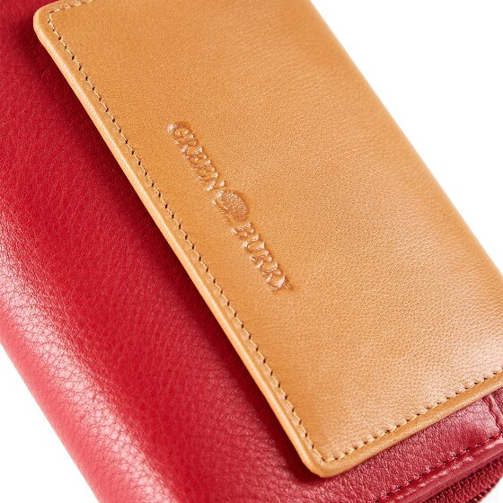 Greenburry Nappa Wallet RFID protection Leather 14 cm