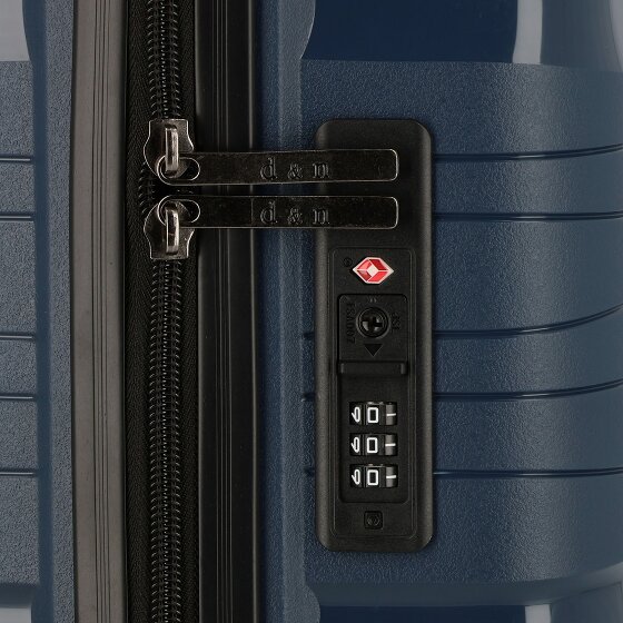 d&n Travel Line 4300 4 wheels Cabin trolley S 55 cm