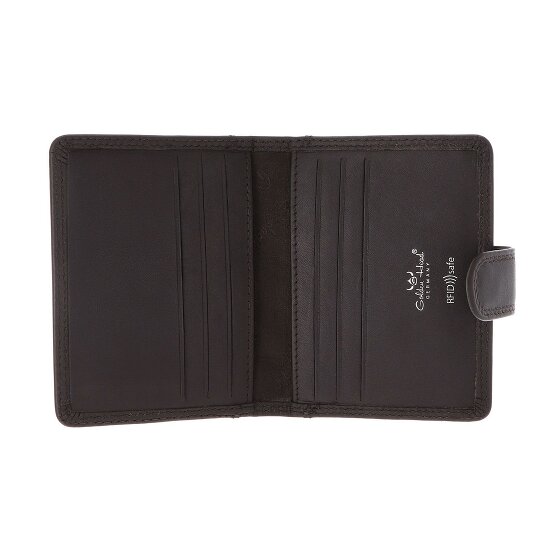 Golden Head Polo Credit card case RFID protection Genuine Leather 8 cm