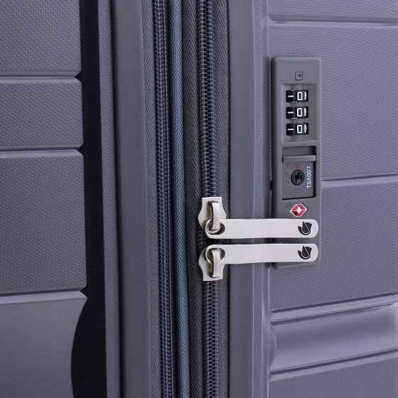 Gladiator 3800 4 wheels Trolley 77 cm with expansion pleat