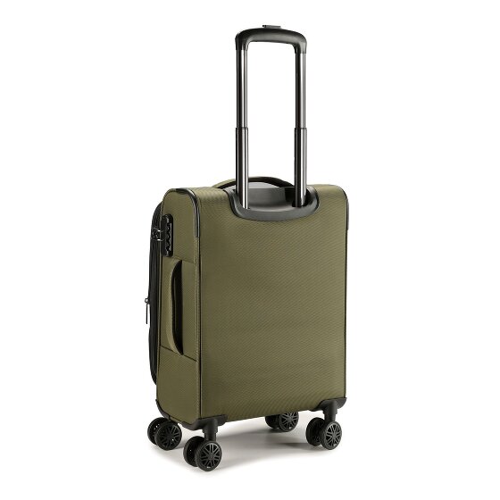 Bugatti Valencia Soft 4 wheels Cabin trolley S 55 cm with expansion pleat Bugatti Valencia Soft 4 wheels Cabin trolley S 55 cm with expansion pleat