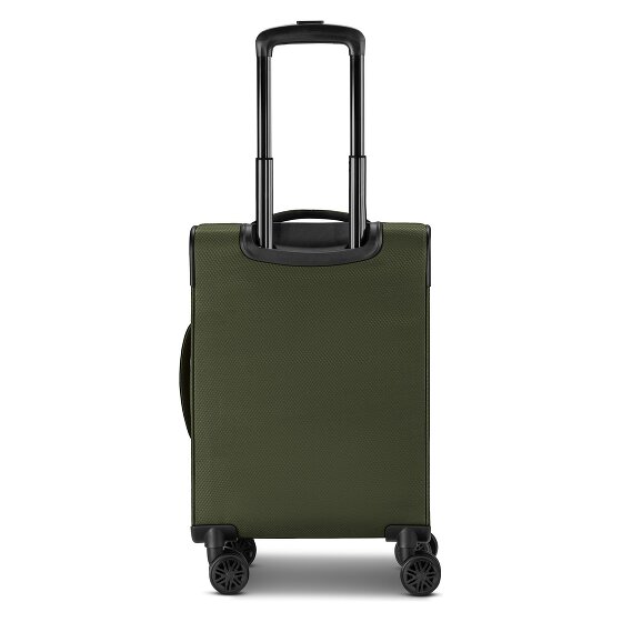 Bugatti Valencia Soft 4 wheels Cabin trolley S 55 cm with expansion pleat