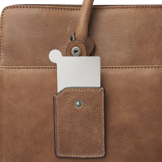 Castelijn & Beerens Carisma Shopper Bag RFID protection Genuine Leather 41 cm Laptop compartment