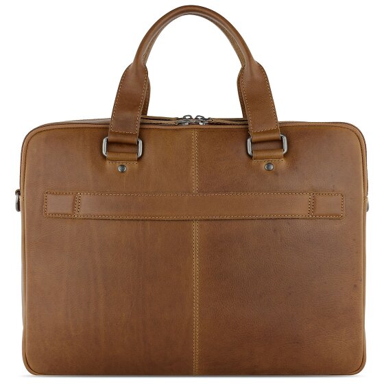 Klondike 1896 Gold Brain briefcase leather 35 cm laptop compartment