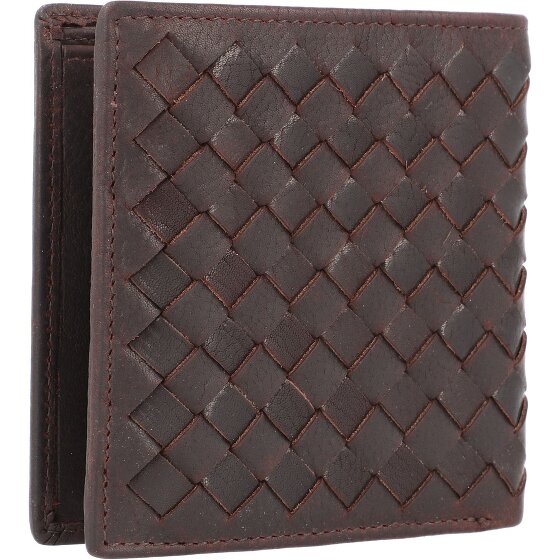 Bugatti Woven wallet leather 11 cm
