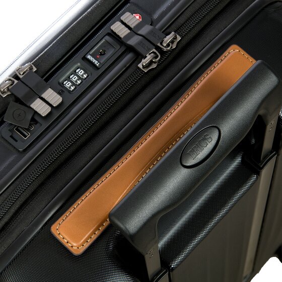 Bric's Taormina 4 wheels Trolley S 57 cm with expansion pleat