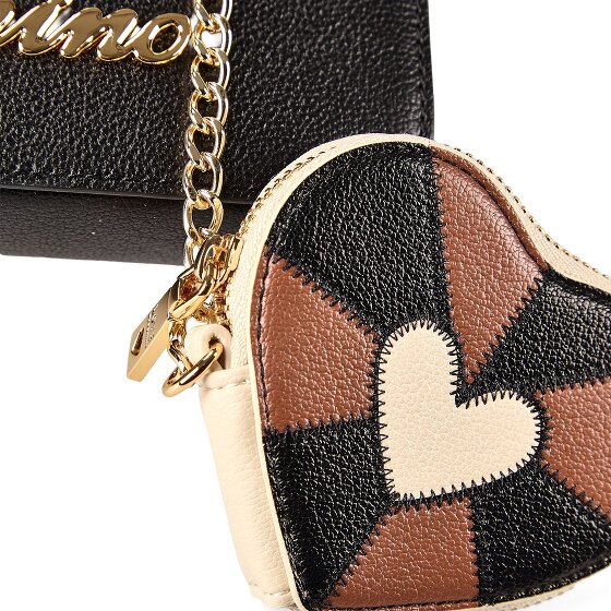 Love Moschino Heart Charm Shoulder bag Genuine Leather 20 cm