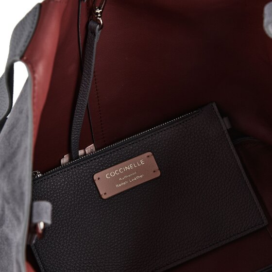Coccinelle C-Easy Shoulder Bag Genuine Leather 34 cm