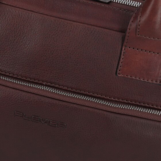 Plevier Vintage Larry Briefcase Leather 40 cm Laptop compartment Plevier Vintage Larry Briefcase Leather 40 cm Laptop compartment