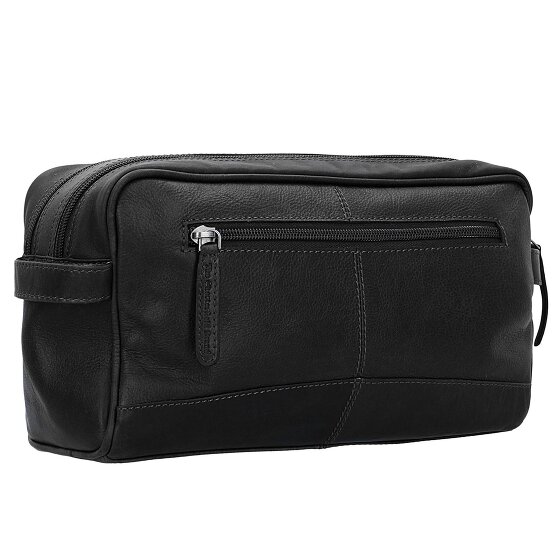 The Chesterfield Brand Wax Pull Up Toilet bag Leather 29 cm